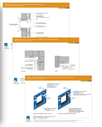 pro clima Construction Details Library for Architects and Engineers